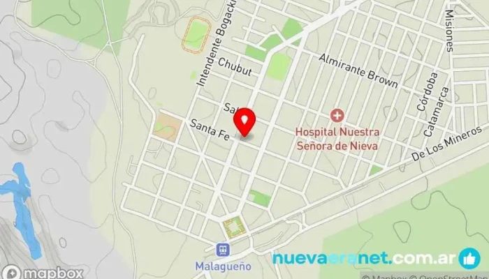 mapa de Casa Tulián Tienda de artesanías, Copistería en Malagueño