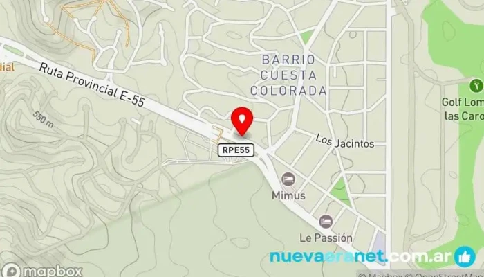 mapa de Casa y Terreno Agencia de bienes inmuebles comerciales en La Calera