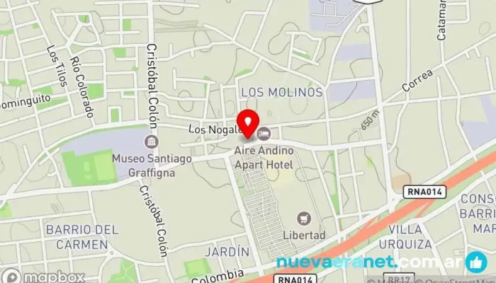 mapa de CasaNova Tienda de muebles en San Juan