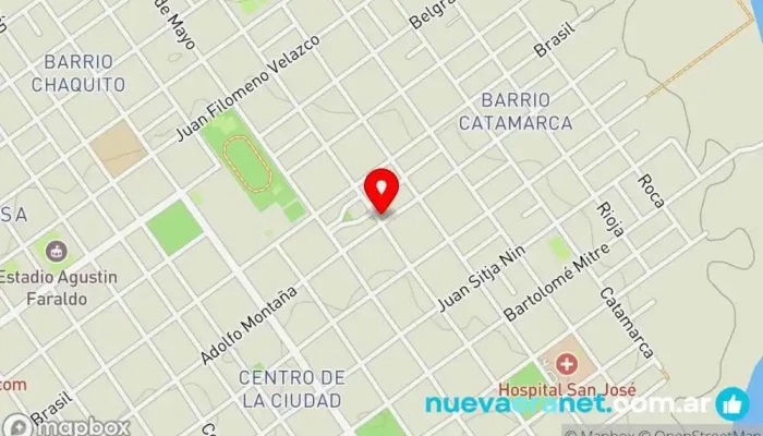 mapa de Casapan Panadería en Paso de los Libres