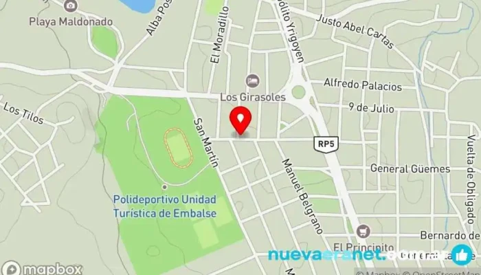 mapa de Casas y Departamentos 