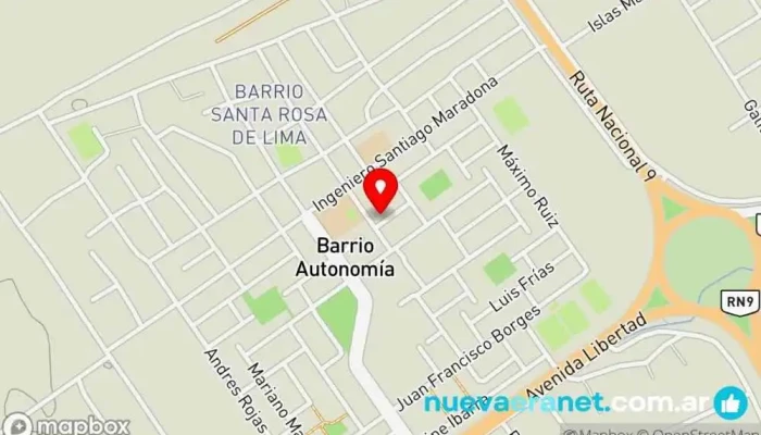 mapa de Cassata Panadería-pasteleria Panadería en Santiago del Estero