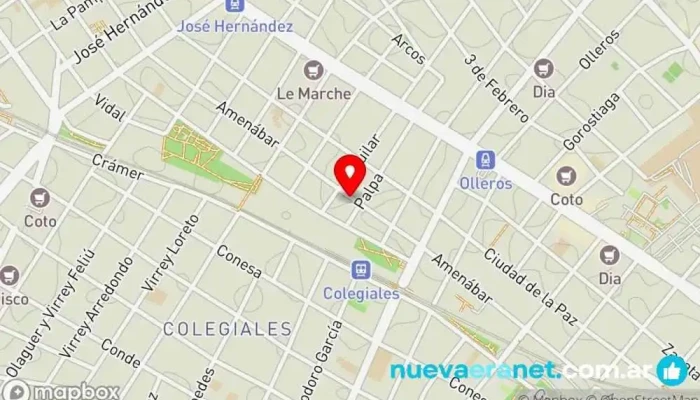 mapa de Centinela de la Luna Panadería en Cdad. Autónoma de Buenos Aires