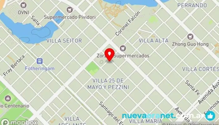 mapa de Centro De Industiales Panaderos Del Chaco Panadería en Resistencia