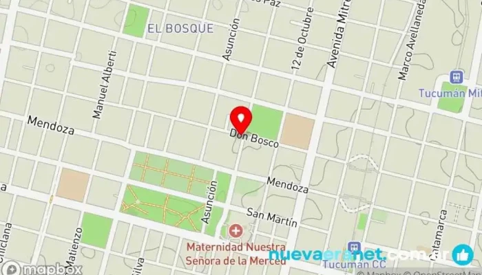 mapa de Ceridono Repuestos Refrigeración Proveedor de repuestos de electrodomésticos, Contratista de aire acondicionado, Tienda de repuestos para automóviles, Empresa de climatización, Comercio, Tienda de herramientas en San Miguel de Tucumán