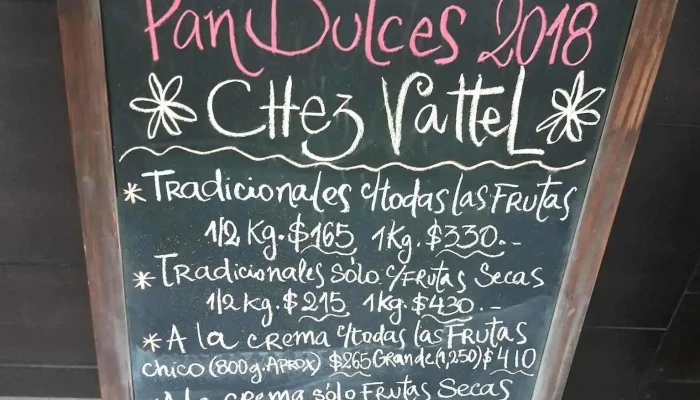 Chez Vattel Pasteleria Creativa Desde 2006 Carta - San Miguel