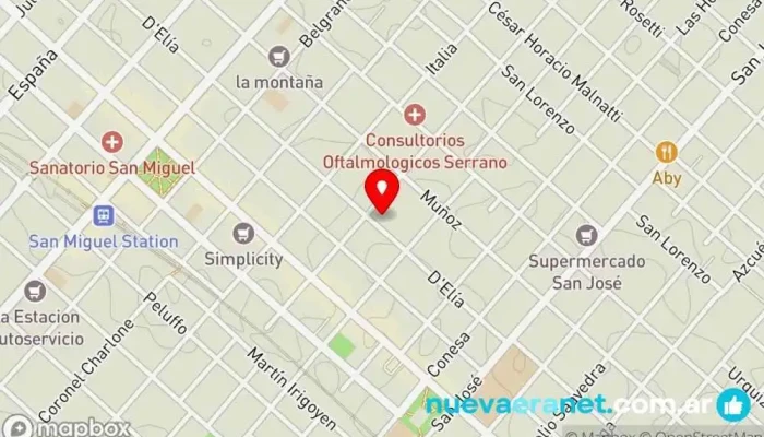 mapa de Chez Vattel 