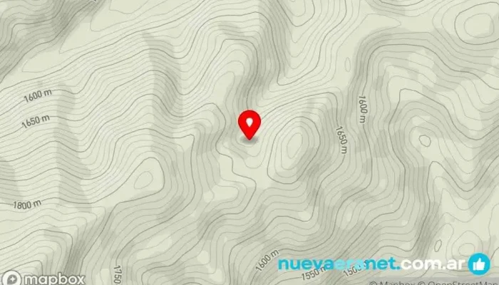 mapa de Chicoana  en Salta