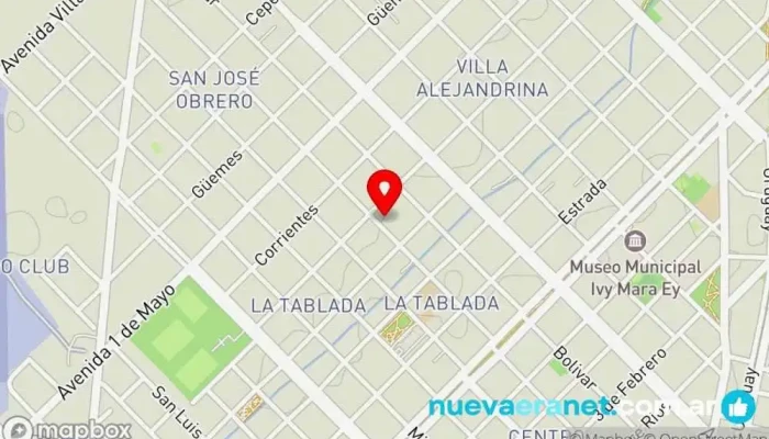 mapa de Chipa's_ch Panadería en Chajarí