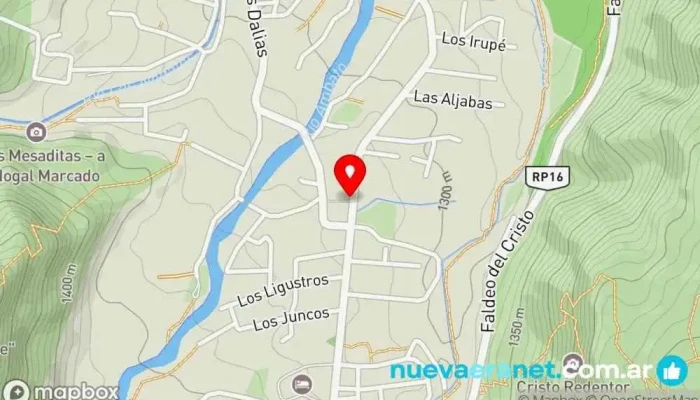 mapa de chocochurro Panadería en El Rodeo