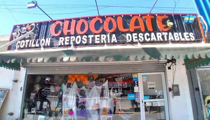Chocolate - cotillón repostería descartables - Barranqueras