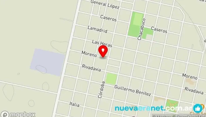 mapa de Chupetin Tienda de ropa en Las Rosas