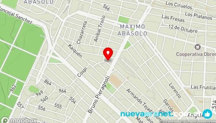 mapa de Cielo azul Pastelería en Comodoro Rivadavia