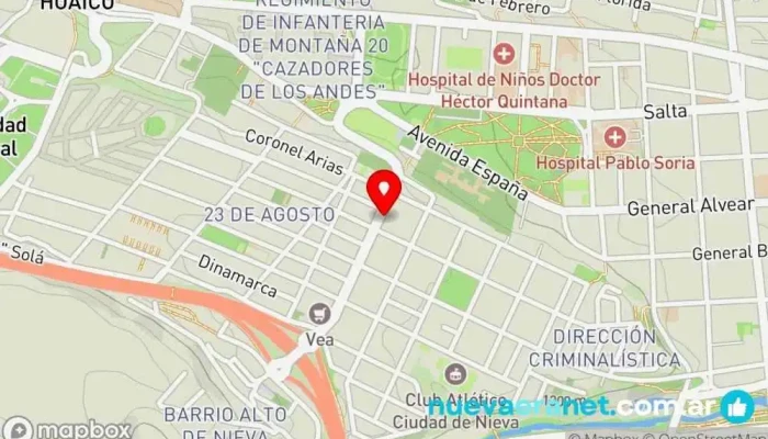 mapa de Cipriano Pastelería Pastelería en San Salvador de Jujuy