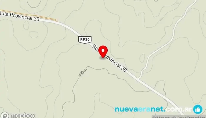 mapa de Comedor y Viñedo El Pantanillo Camping en Achiras