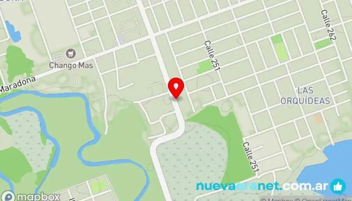 mapa de Comercial Nobleza Equipos para panaderías en Formosa