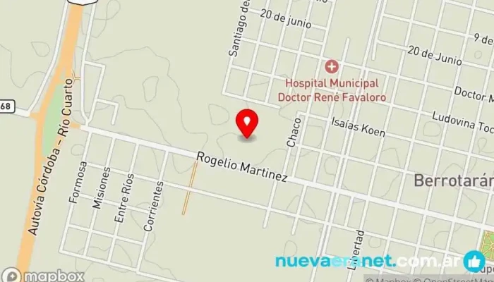 mapa de Comini Eduardo Mercado ganadero en Berrotarán