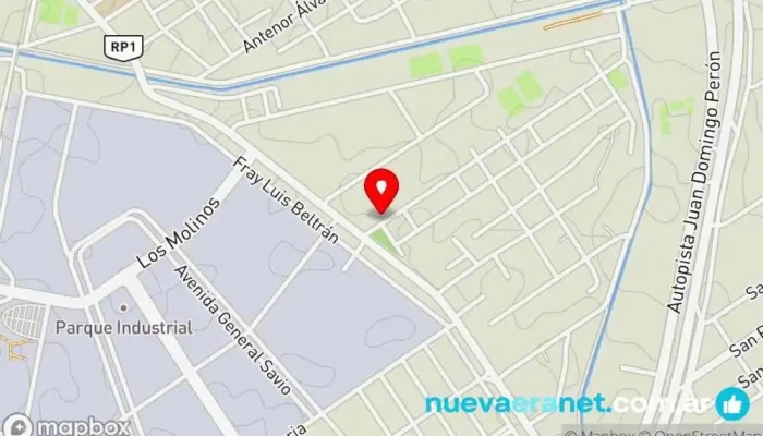 mapa de Como Agua para Chocolate - Vero Cruz Pastelería en La Banda