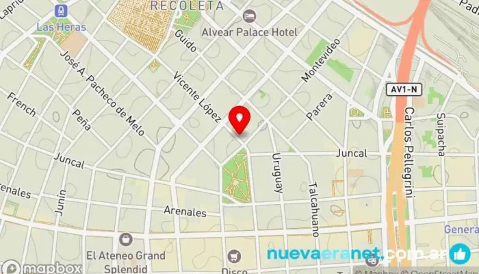 mapa de Confitería Norte Panadería, Tienda de postres, Pastelería francesa en Cdad. Autónoma de Buenos Aires