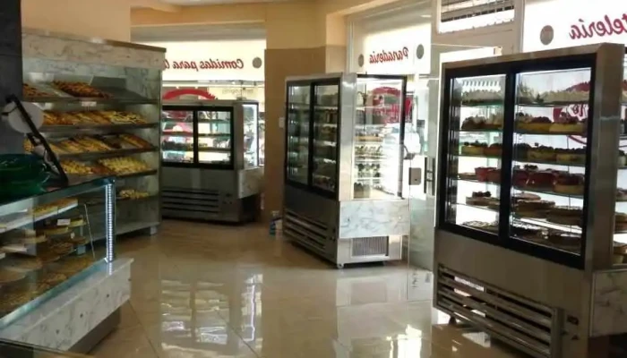 Confiteria Panaderia Macarros Vitrina - C1424cir