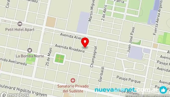 mapa de Confitería Y Despensa - La Nueva Alianza Panadería en DPR