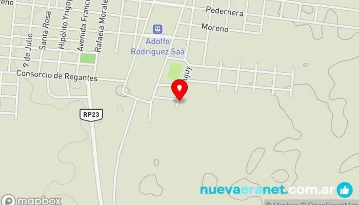mapa de CONSTRUCCIONES AFA Constructor en Santa Rosa del Conlara