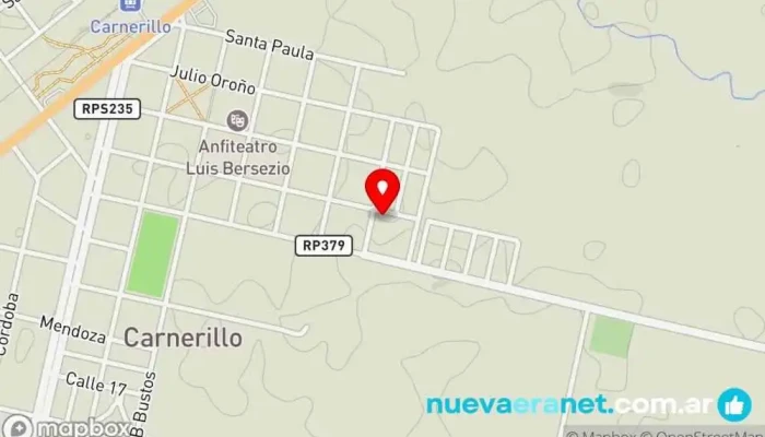 mapa de Corazón Contento Pastelería en Carnerillo
