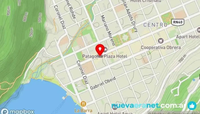 mapa de Corazón Contento Restaurante en San Martín de los Andes