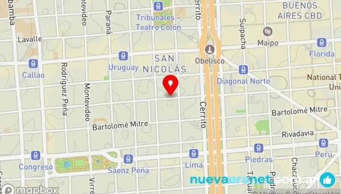 mapa de Corporación de Rematadores Casa de subastas en AAY