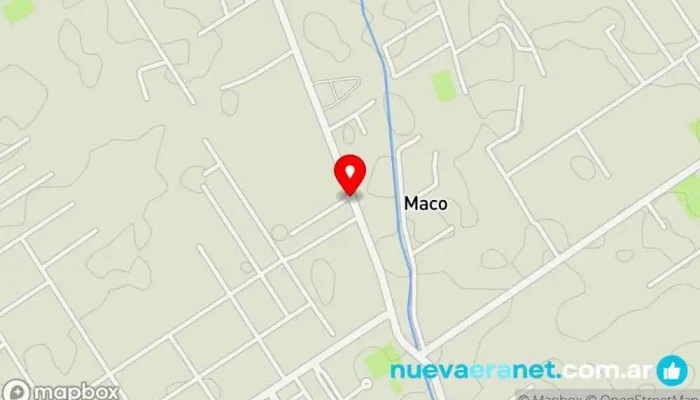 mapa de Corralon y Ferreteria Maco Tienda de materiales para la construcción en Maco
