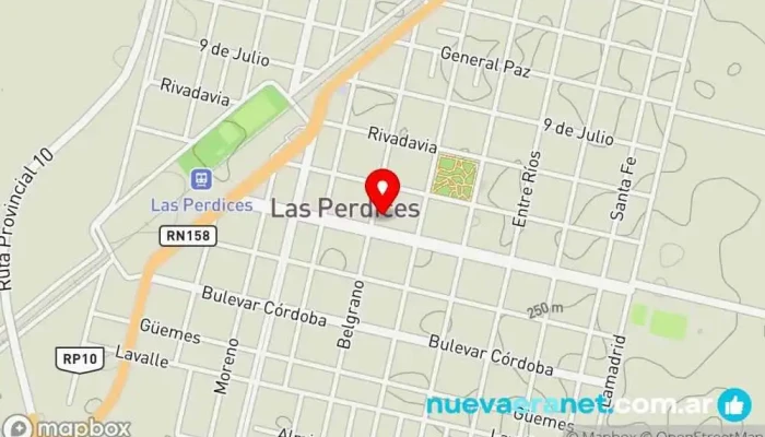 mapa de Cosas de Casa Tienda de artículos para el hogar en Las Perdices
