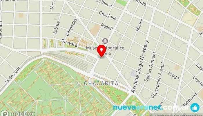 mapa de Costumbres Argentinas- Chacarita Panadería en Cdad. Autónoma de Buenos Aires
