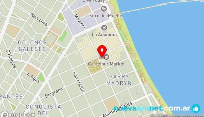 mapa de Crocant'hi Panadería en Puerto Madryn