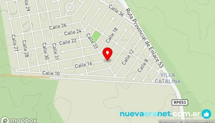 mapa de Cuadernos Paraíso Taller de encuadernación, Papelería en Río Ceballos