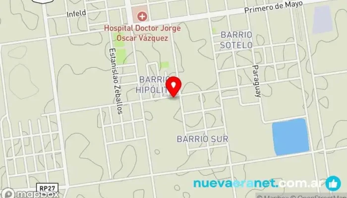 mapa de Cuasitodo Y la Baguette Panadería en Chaco