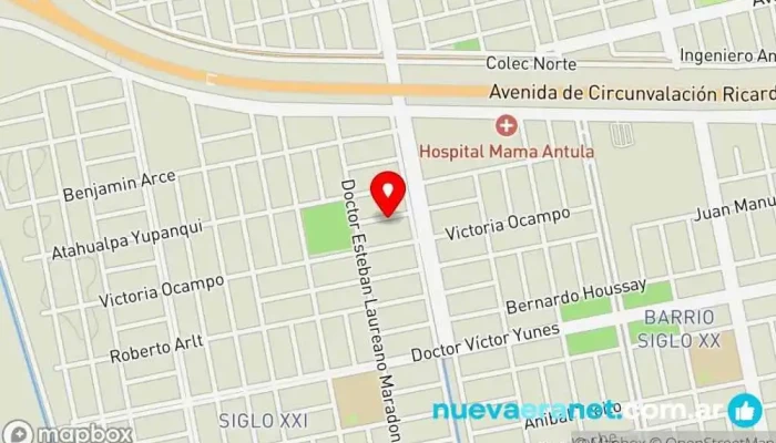 mapa de Daii Silva Pasteleria y Reposteria Pastelería en Santiago del Estero