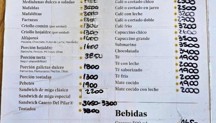 Del Pilar   Pan Cosas Ricas Cosas Ricas Sa Carta - Córdoba