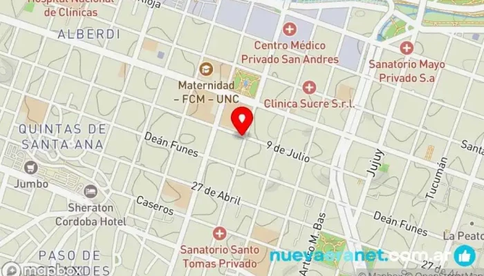 mapa de Del Pilar – Pan & cosas ricas | Cosas Ricas S.A. Panadería en Córdoba