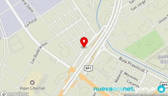 mapa de Delicias Caseras Pastelería en La Banda