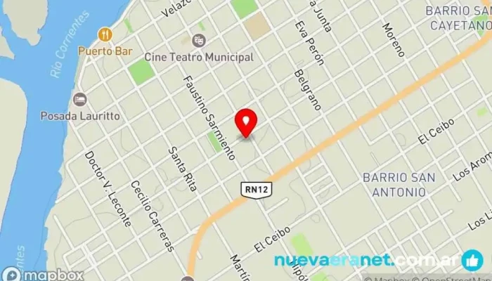 mapa de Delicias Caseras Panadería en Esquina
