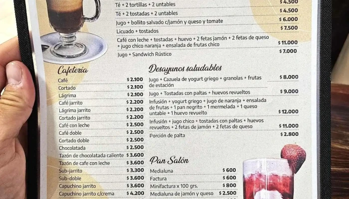 Delicias Del Pueblo -  Carta - Chicoana