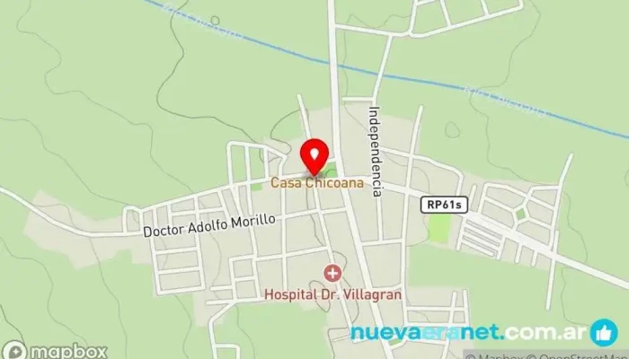 mapa de DELICIAS DEL PUEBLO Panadería, Cafetería, Restaurante de comida rápida, Heladería en Chicoana