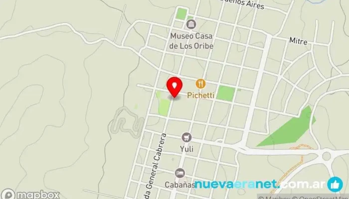 mapa de Departamento Jo-Mar  en Achiras