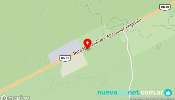 mapa de Desarmadero Ruta 38 Tienda de repuestos de automóviles usados en Cruz del Eje