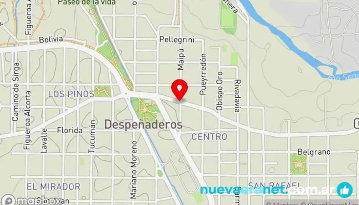 mapa de Despeñaderos  en Despeñaderos