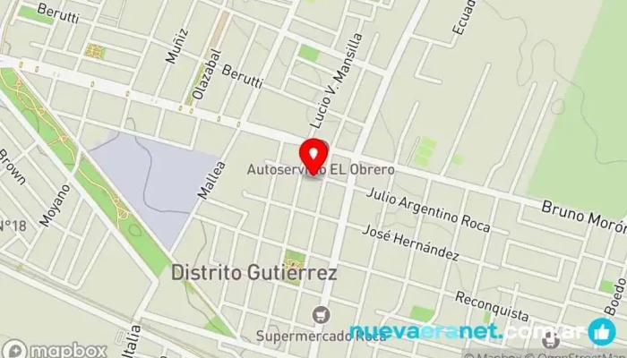mapa de DESPENSA NONO LUIS Panadería, Carnicería, Tienda de alimentación en Maipú