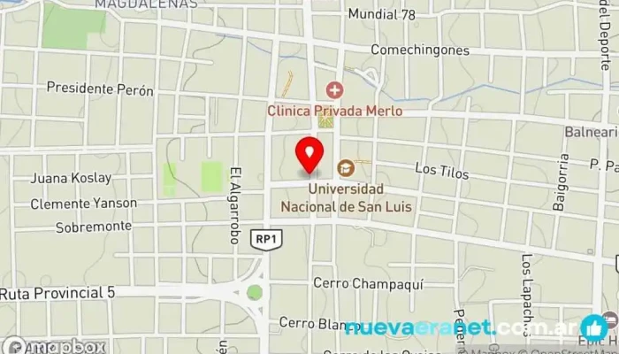 mapa de Despertar Computacion Insumos Y Servicios Informaticos Tienda de móviles, Tienda de informática en Merlo