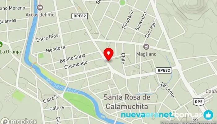 mapa de DIDAMO by Cakes & Co Pastelería, Restaurante de desayunos, Cafetería en Santa Rosa de Calamuchita