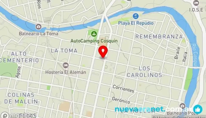 mapa de Dionisio's Bar Cafetería en Córdoba