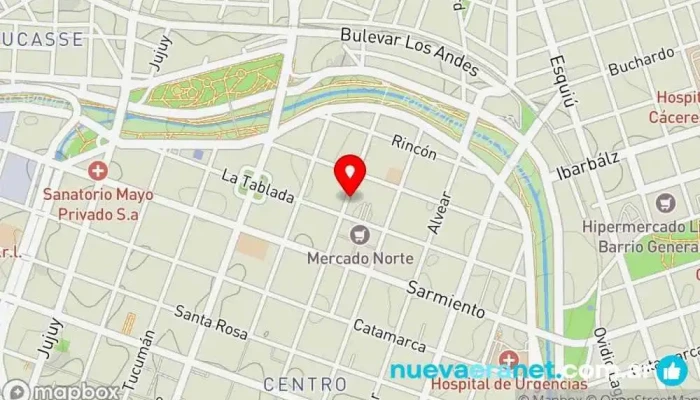 mapa de Distribuidora Gloria Mayorista, Tienda de suministros para hornear, Tienda de artículos para decoración en pastelería, Artesano de chocolate, Proveedor mayorista de alimentos, Pastelería, Supermercado, Panadería mayorista en Córdoba